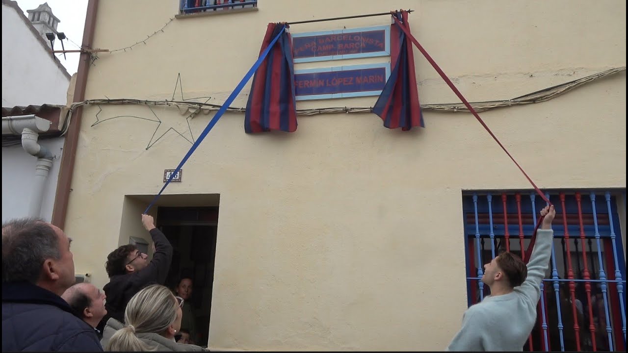 FERMIN LÓPEZ MARIN, EN LA PEÑA CAM BARCA DE EL CAMPILLO