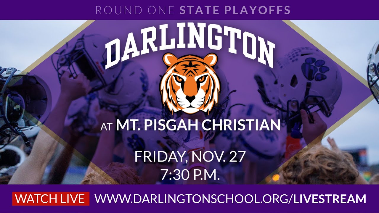 Darlington Tigers at Mt. Pisgah Christian