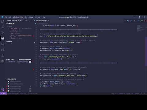 Implementacion de algoritmo RSA en python3