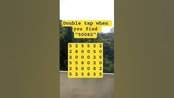 Observation Visual Test: 5 Seconds For You To Spot:50082. Try Your Skills!  #search #puzzle #shorts