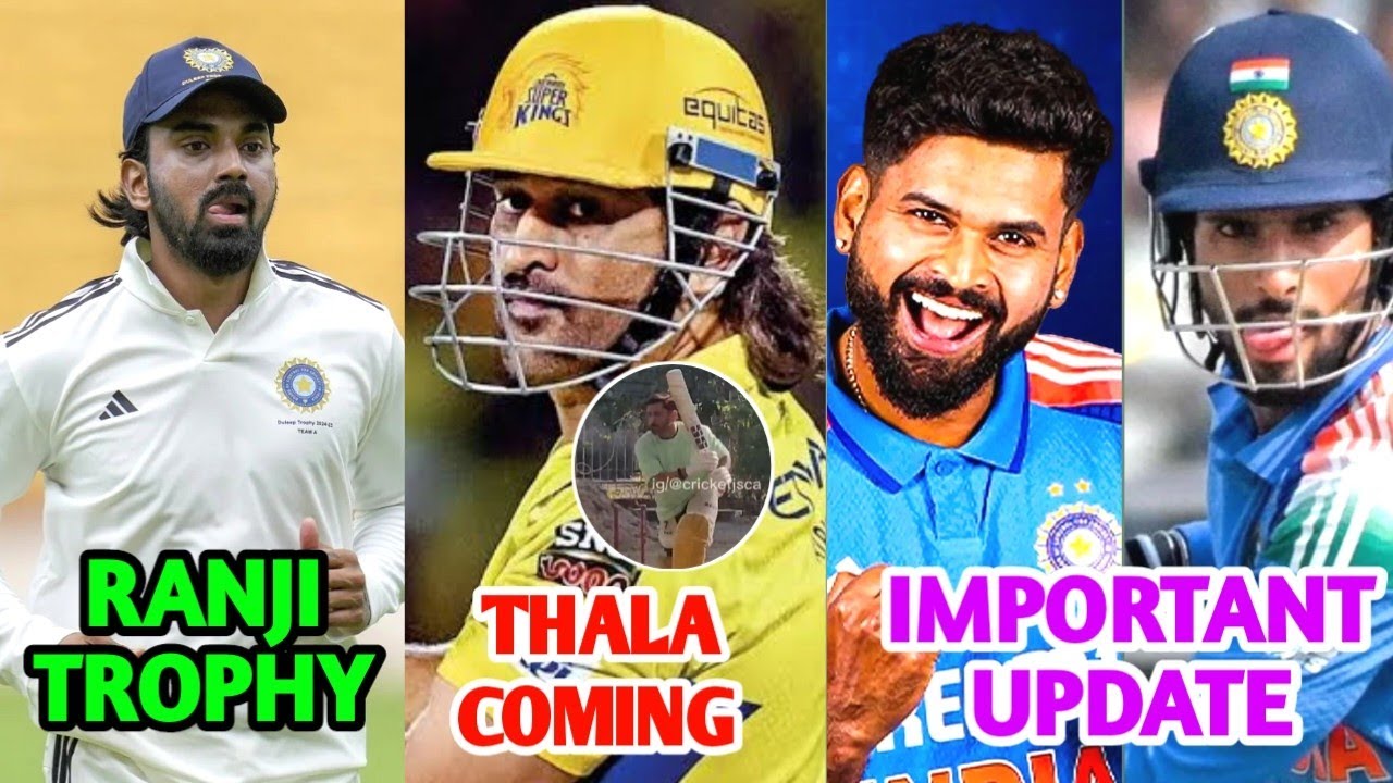 Important Update On Shreyas Iyer & Tilak Verma 🥶 Ms Dhoni New Video💥 T20 World Cup Update 🤯 Kl Rahul