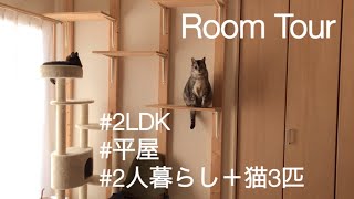 Room Tour | Living with 3 cats in a small 60squaremeter singlestory house.