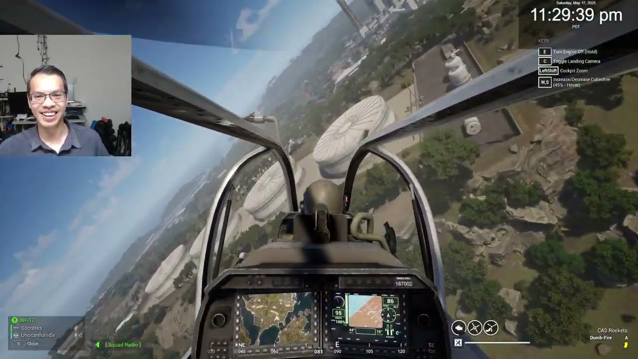 Squad - AH-1Z Attack Helicopter Gameplay 2025