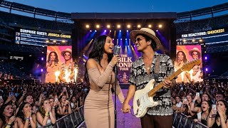 JESSICA CABAN Shows Up at BRUNO MARS Event—Is the Romance Back On