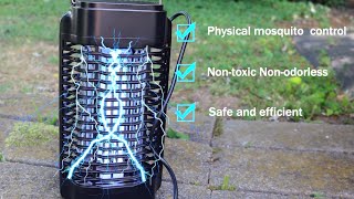 AURCAN Mosquito Zapper (REVIEW) Bug Zapping Sounds!