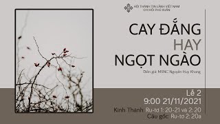 HTTL PHÚ XUÂN - Chương Trình Thờ Phượng Chúa - 21/11/2021