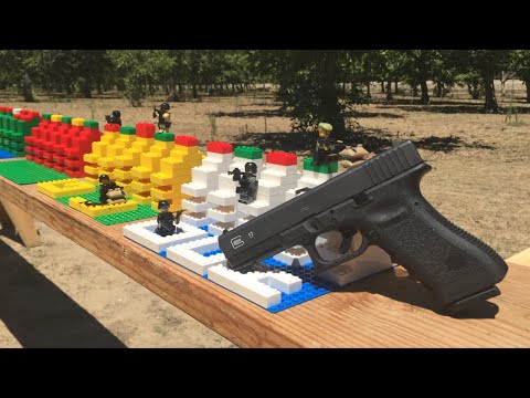 how much LEGO does it take to stop a bullet?