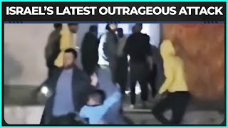 Israel Bombs School Sheltering Children INSIDE Designated Humanitarian Area