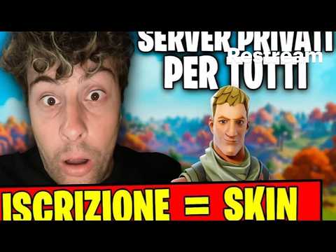 ADMINNNNNNNNNNNNNNNNNNNNNNI!! FORTNITE LIVE ITA!! REGALI! #fortnite