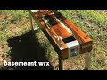 Build a bench  from a 150 year old reclaimed barn beam