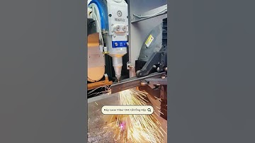 Máy Laser FIber CNC Cắt Ống Hộp  #daiphucvinh #cnc #maylaser