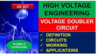 Voltage Doubler Circuit| Half Wave and Full Wave Circuit| #Voltagedoubler #highvoltage #viral