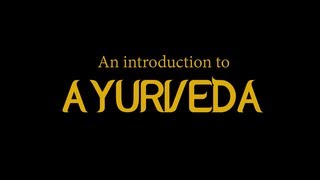 intro to ayurveda