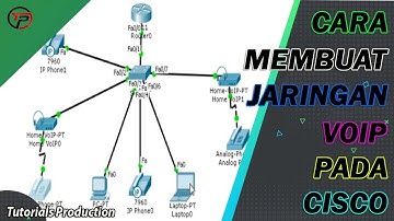 Cara Membuat Jaringan VOIP Pada Cisco Packet Tracer #Part 3