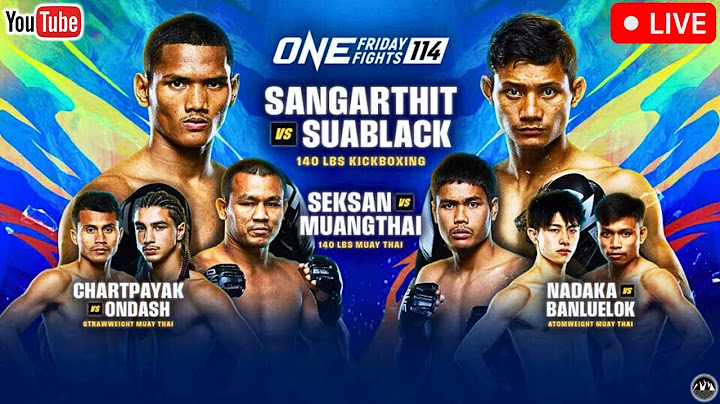 ONE Friday Fights 114 Sangarthit vs. Suablack | LIVE STREAM Muay Thai | Fight Companion Lumpinee 114