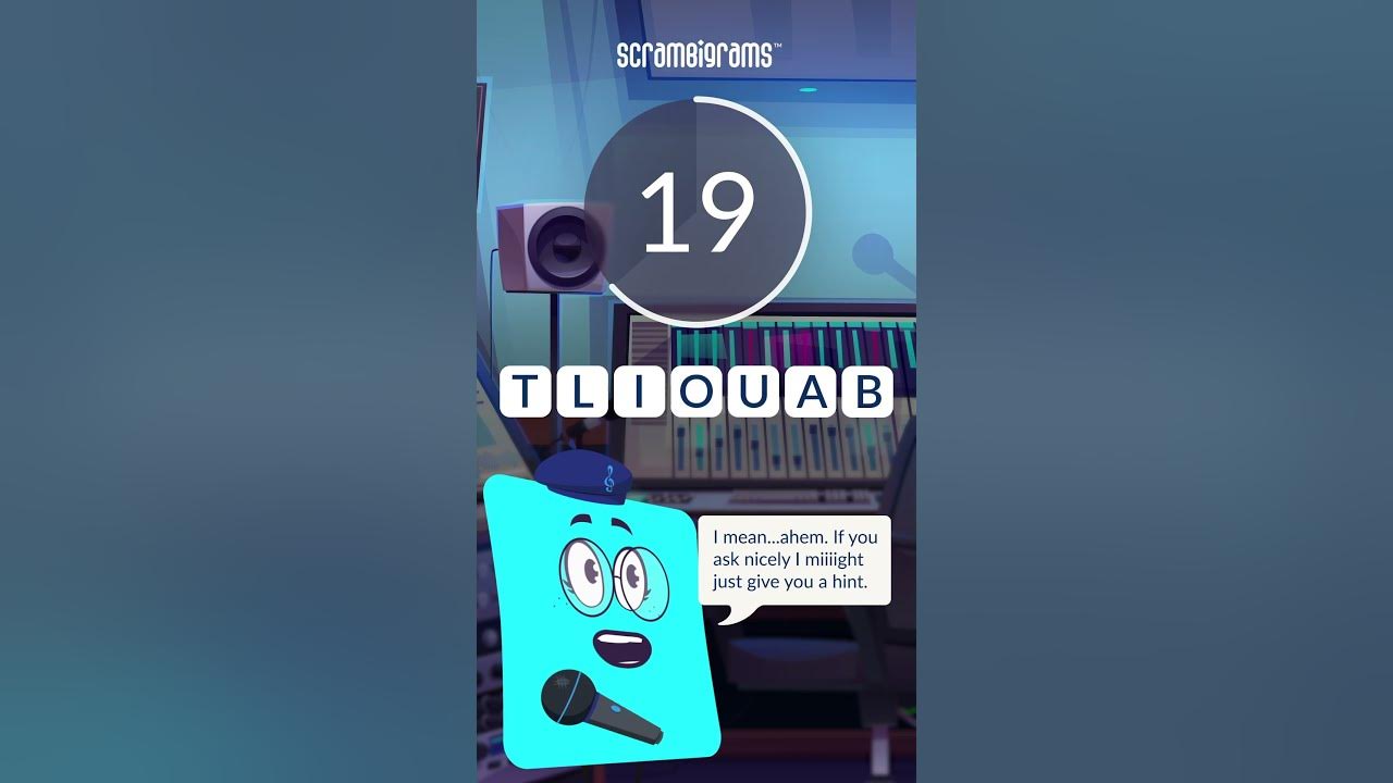 Scrambigrams 136 7 letter word unscramble with kris youtube