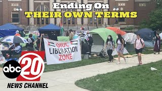 The Pro-Palestinian Encampment at the University of Illinois Ended on Their Own Terms