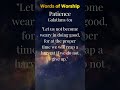 Galatians 6:9 NEW Words of Worship created for you!