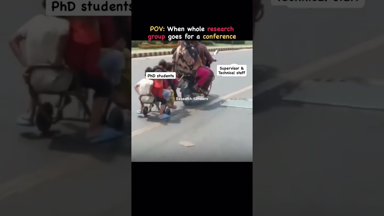 Research group on tour: Supervisor GPS ON! 