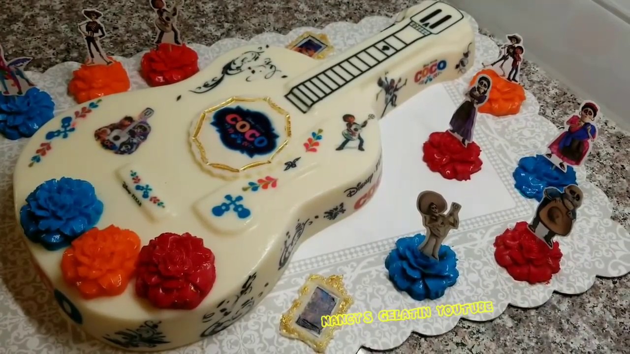 GELATINA GGUITARRA DE COCO , SABOR PIÑA COLADA NANCYS GELATIN