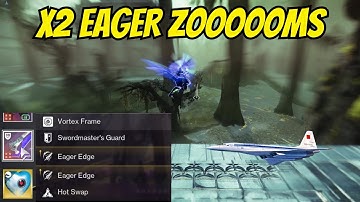 Double Eager Edge Is Kinda Fast | Eager Edge x2 Crafting Glitch Destiny 2