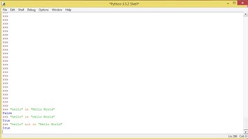 Python - 45 - Membership Operators