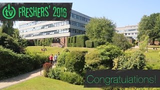 Freshers' 2016 | Congratulations!