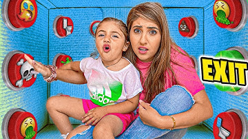 100 Mystery Buttons Box.. Only 1 Will Let you ESCAPE!