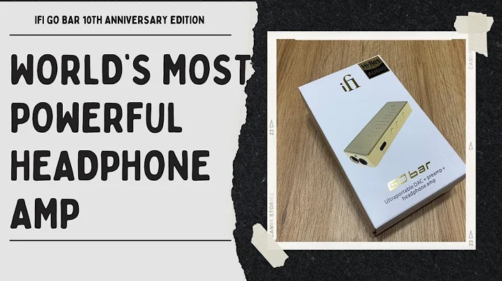 ifi Go Bar - 10th Anniversary Edition (Full Review)