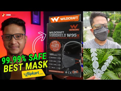 Best Quality Mask on Flipkart | Wildcraft Viroshield Mask With 99.99% Safety | Data Dock