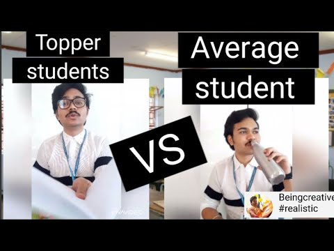 Topper students vs Average students// back to school // Beingcreative ...