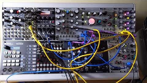 First patch with the Squarp Rample