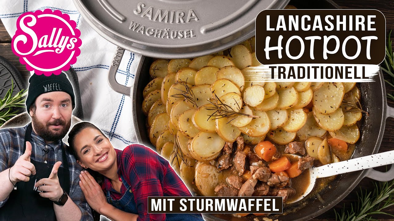 Gusseisen-Menü: Schmorgericht mit Kartoffelkruste / kochen mit Sturmwaffel / Sallys Welt