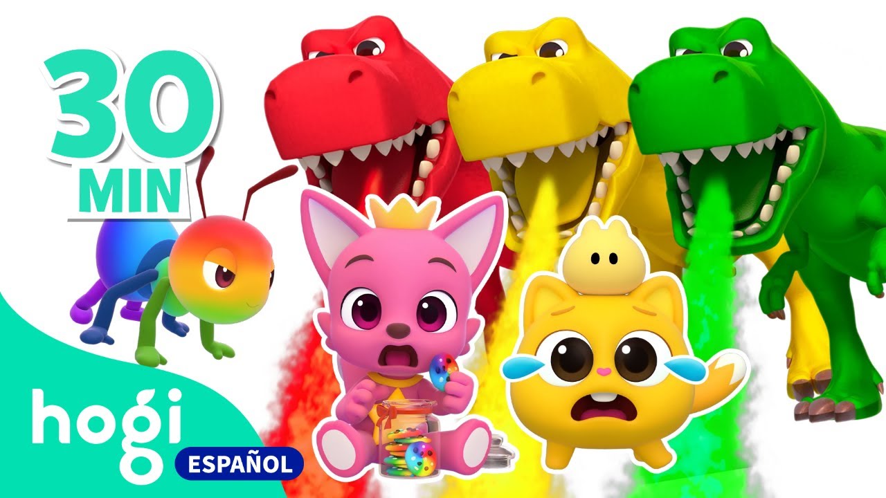 ¡Dinosaurios, Ninimo y Hormigas de Colores! 🦖🐜 | Los Mejores Videos de Hogi | Hogi en español
