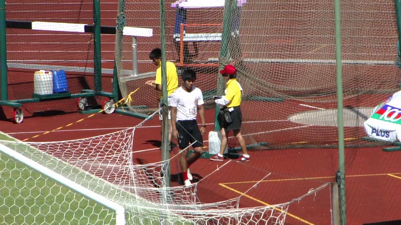 Discus Throw Boys 'A' Final National Schools 2012 YouTube