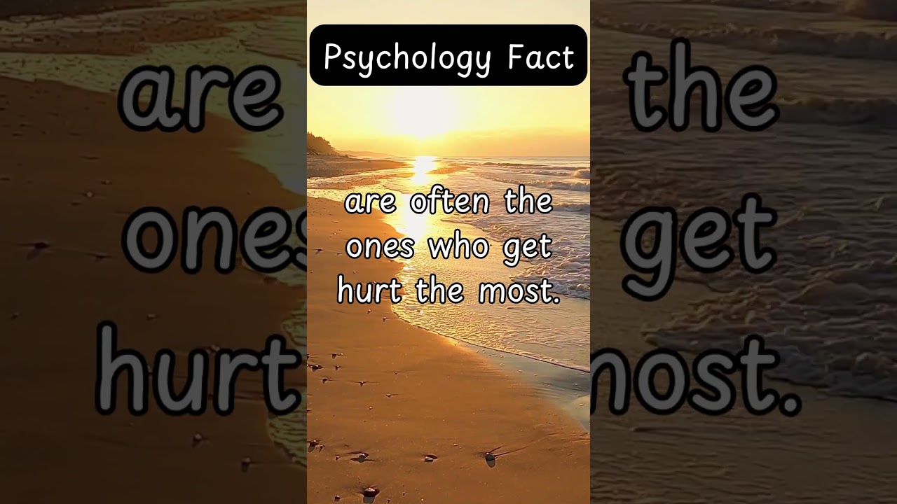 People who love deeply... 