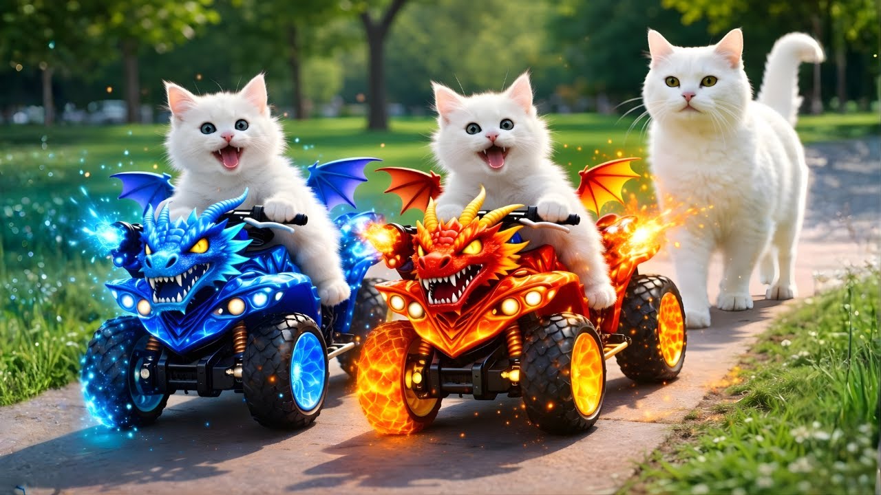 Mama Cat Bakes Fresh Bread to Buy Kitten’s First School Backpack 🥖🎒