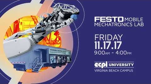 ECPI University Presents: FESTO Mobile Mechatronics Lab