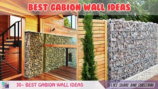 35+ BEST GABION WALL IDEAS | GABION WALL DESIGN | COOL GABION WALL
