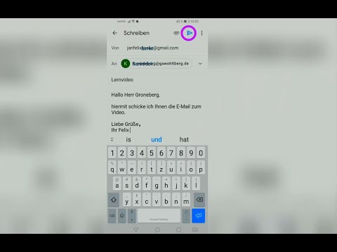 Wie schreibt man eine E-Mail - Ein Lernvideo, erklärt von Felix