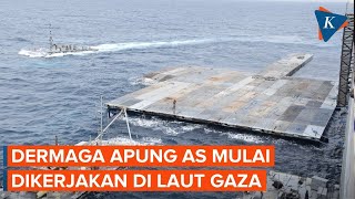 Militer AS Sudah di Gaza, Dermaga Sementara Mulai Dikerjakan