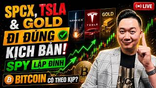 SPCX TSLA GOLD Di Dung Kich Ban SPY Lap Dinh Bitcoin Co Theo Kip