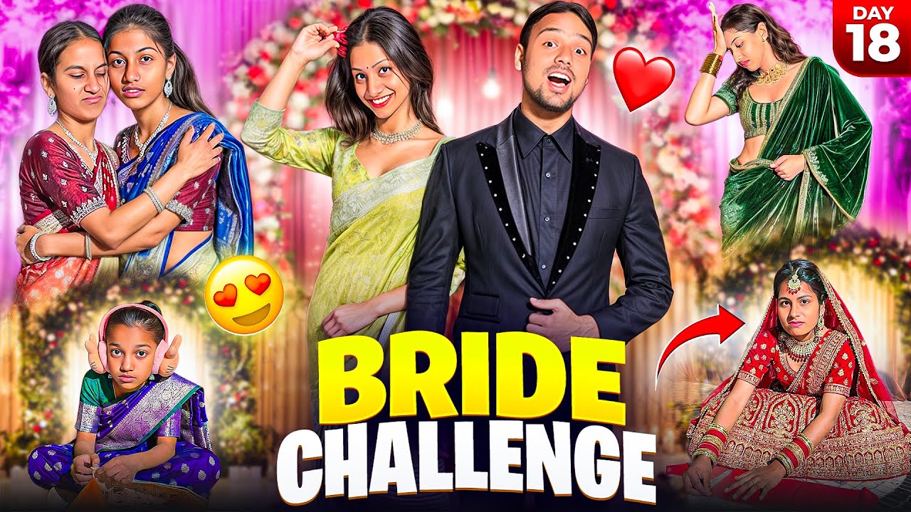 Bride Challenge  💃 Day 18 | दुल्हन की साड़ी 