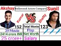 Akshay Kumar vs Sunil Shetty Full Comparison| Movies, Salary, Networth 2021 Bollywood Actors Compare