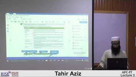 CA AFC 04 IT by Sir Tahir Aziz Lecture # 02 (MS Excel)