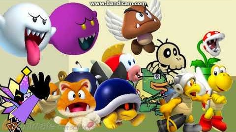 Mario Enemy Character Elimination Season 5 Premiere Episode (VOTING CLOSED)