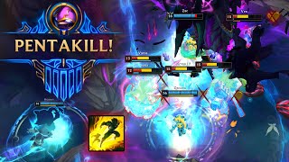 20 Minutes Pentakill Lol Montage 1V5, Press R, Kennen, Sylas, Darius, Sett, Heca