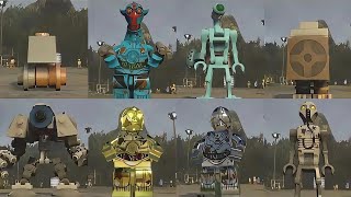 All Characters from The Phantom Limb Level Pack DLC in LEGO Star Wars: The Force Awakens