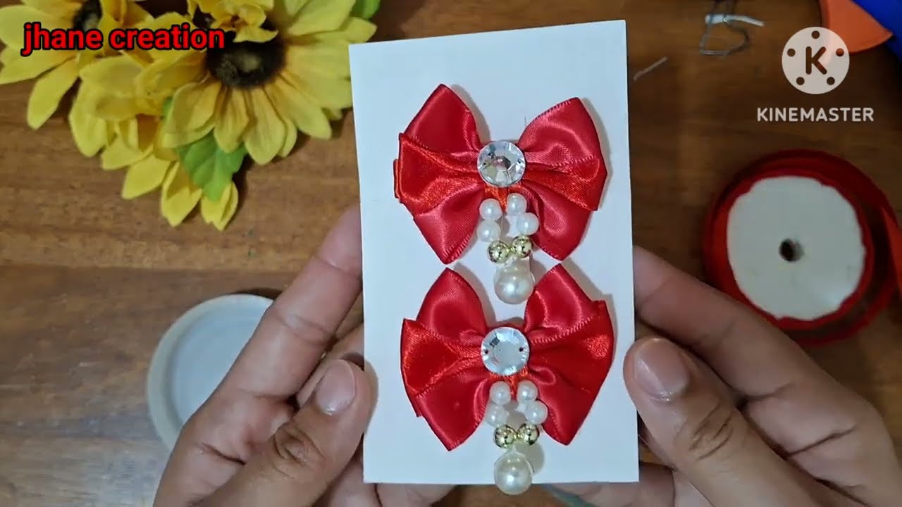 Hair clips #17 || Easy to make