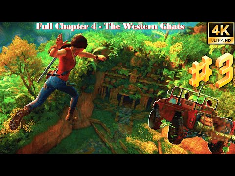 Intense Uncharted The Lost Legacy Gameplay Walkthrough - Full Chapter 4: The Western Ghats [PC 4K]#3